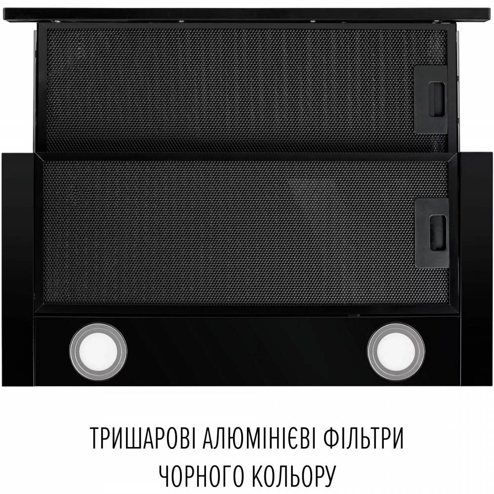 Фото Вытяжка PERFELLI TL 6622 Full BL 1000 LED