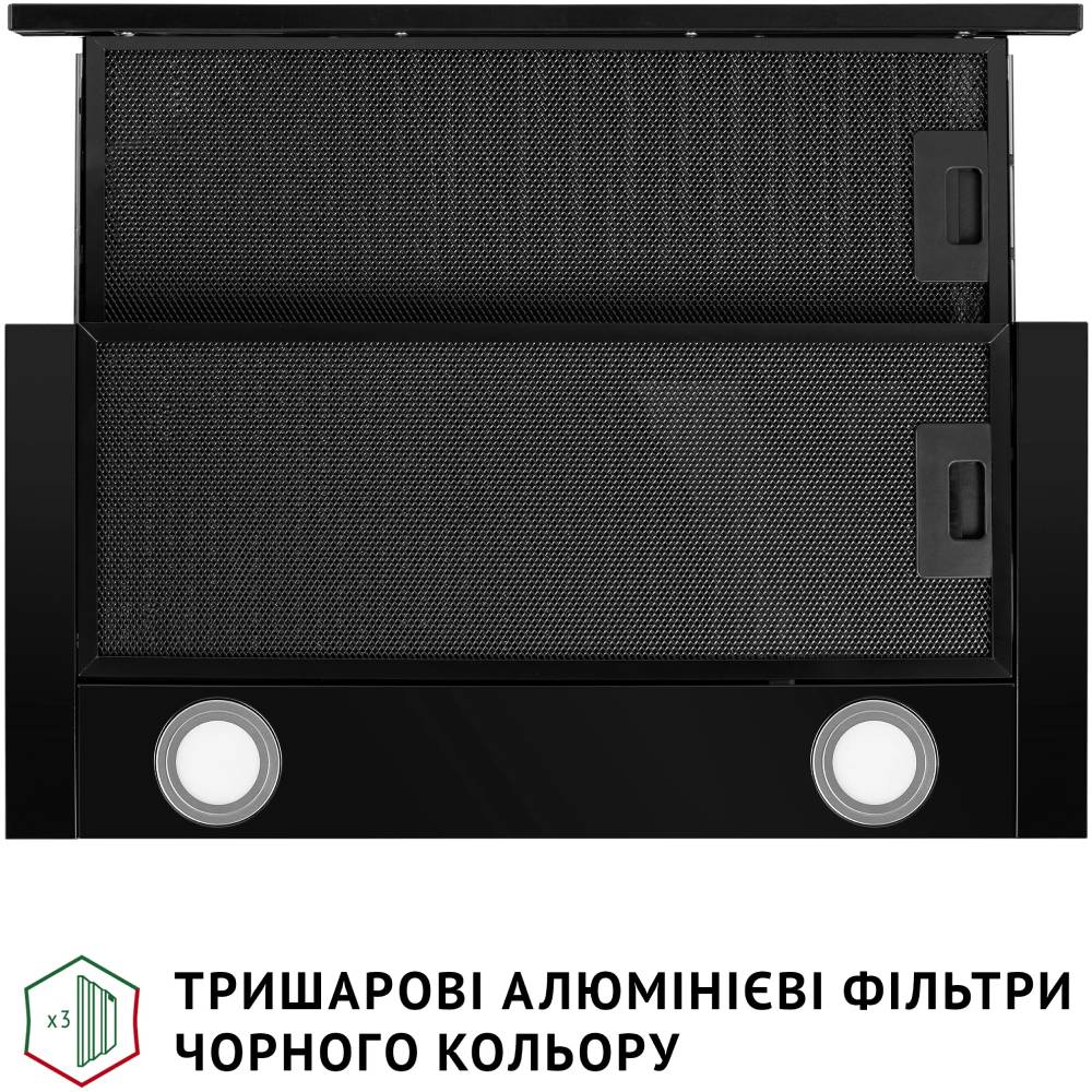 Фото Витяжка PERFELLI TL 6212 Full BL 700 LED