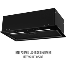 Витяжка PERFELLI Viola 5JWRB Nero