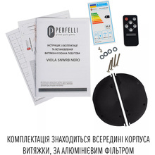 Витяжка PERFELLI Viola 5NWRB Nero