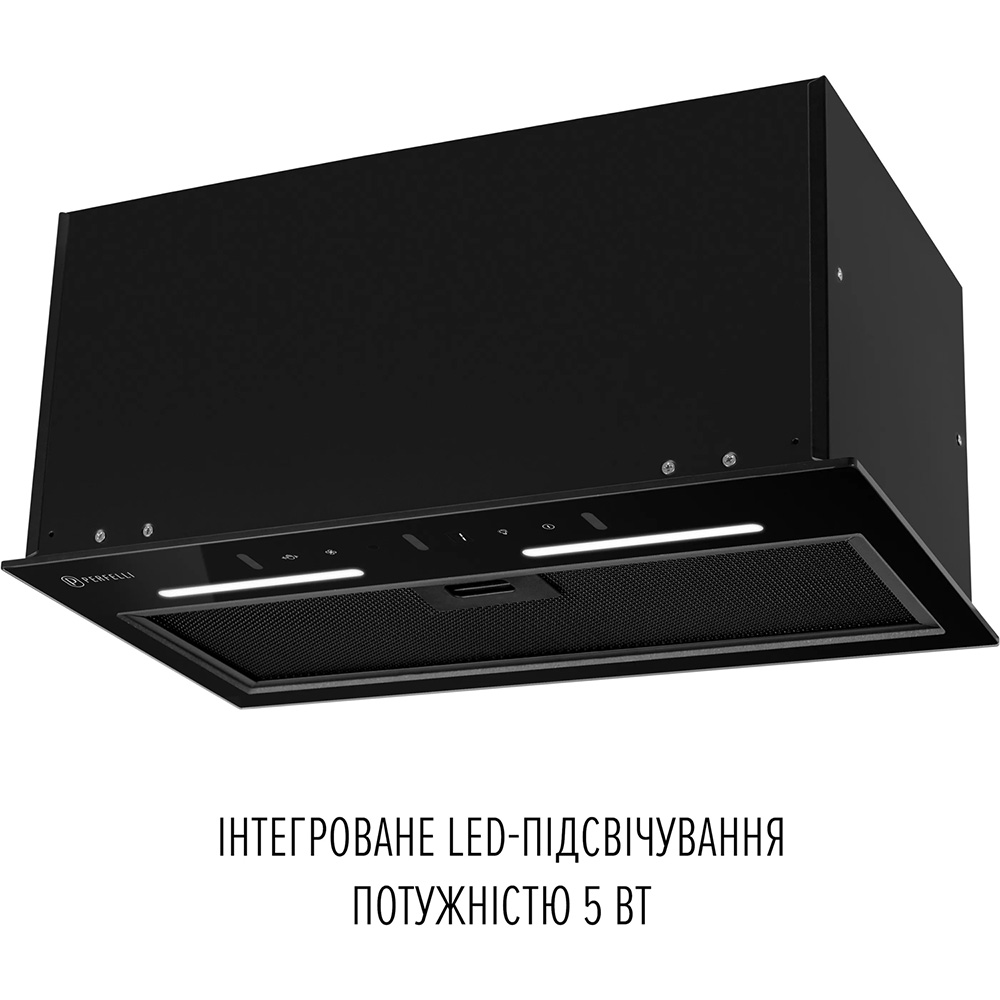 Зображення Витяжка PERFELLI Viola 5QWRB Nero Silenzio