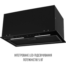 Витяжка PERFELLI Viola 5QWRB Nero Silenzio