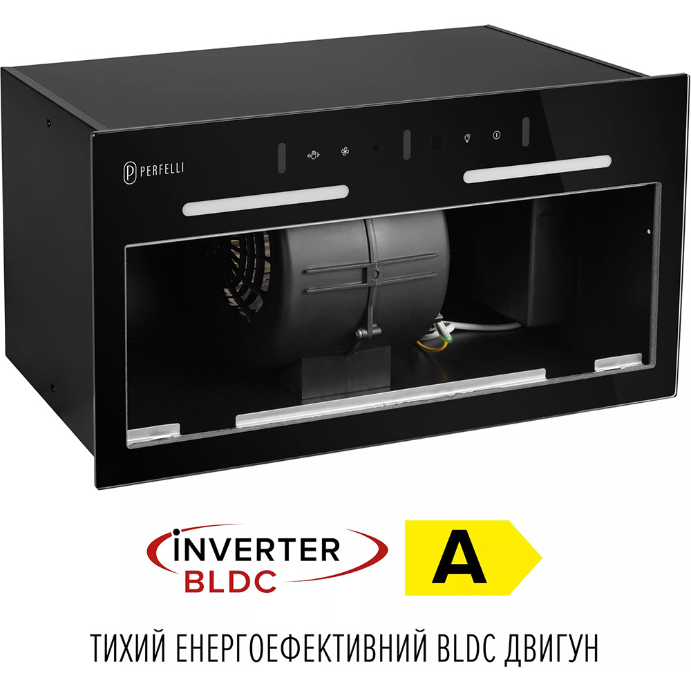 Витяжка PERFELLI Viola 5QWRB Nero Silenzio Тип вбудована (настільна)