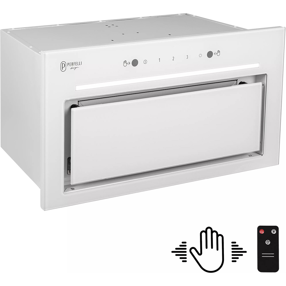 Витяжка PERFELLI Design Filini 5 Bianco Потужність двигуна 210