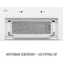 Витяжка PERFELLI Design Filini 5 Bianco