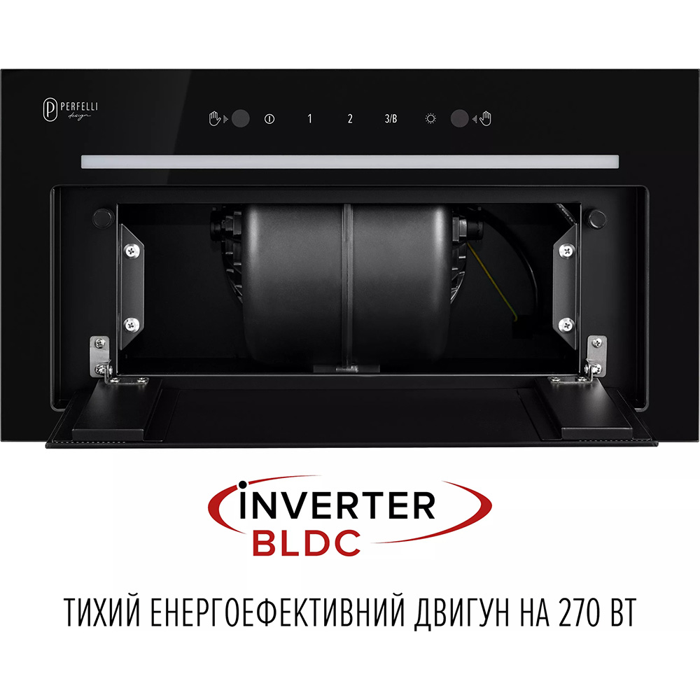 Витяжка PERFELLI Design Filini 5 Nero Silenzio Режим роботи відведення