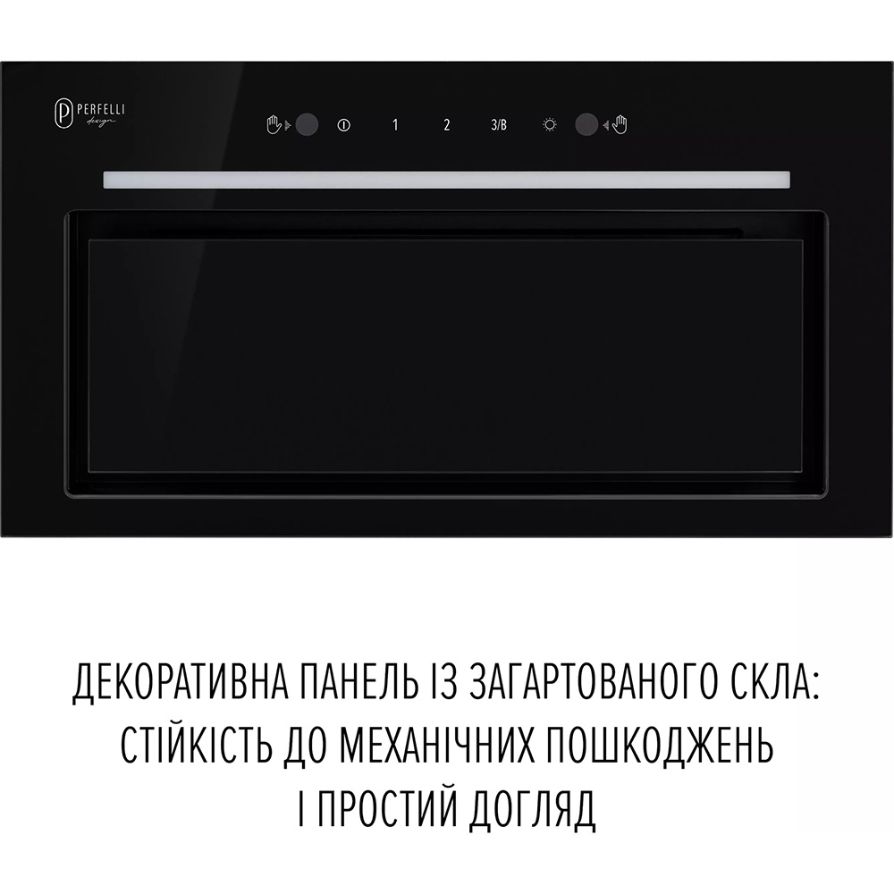 Витяжка PERFELLI Design Filini 5 Nero Silenzio Діаметр повітропровода 150