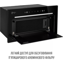 Витяжка PERFELLI Design Filini 5 Nero Silenzio