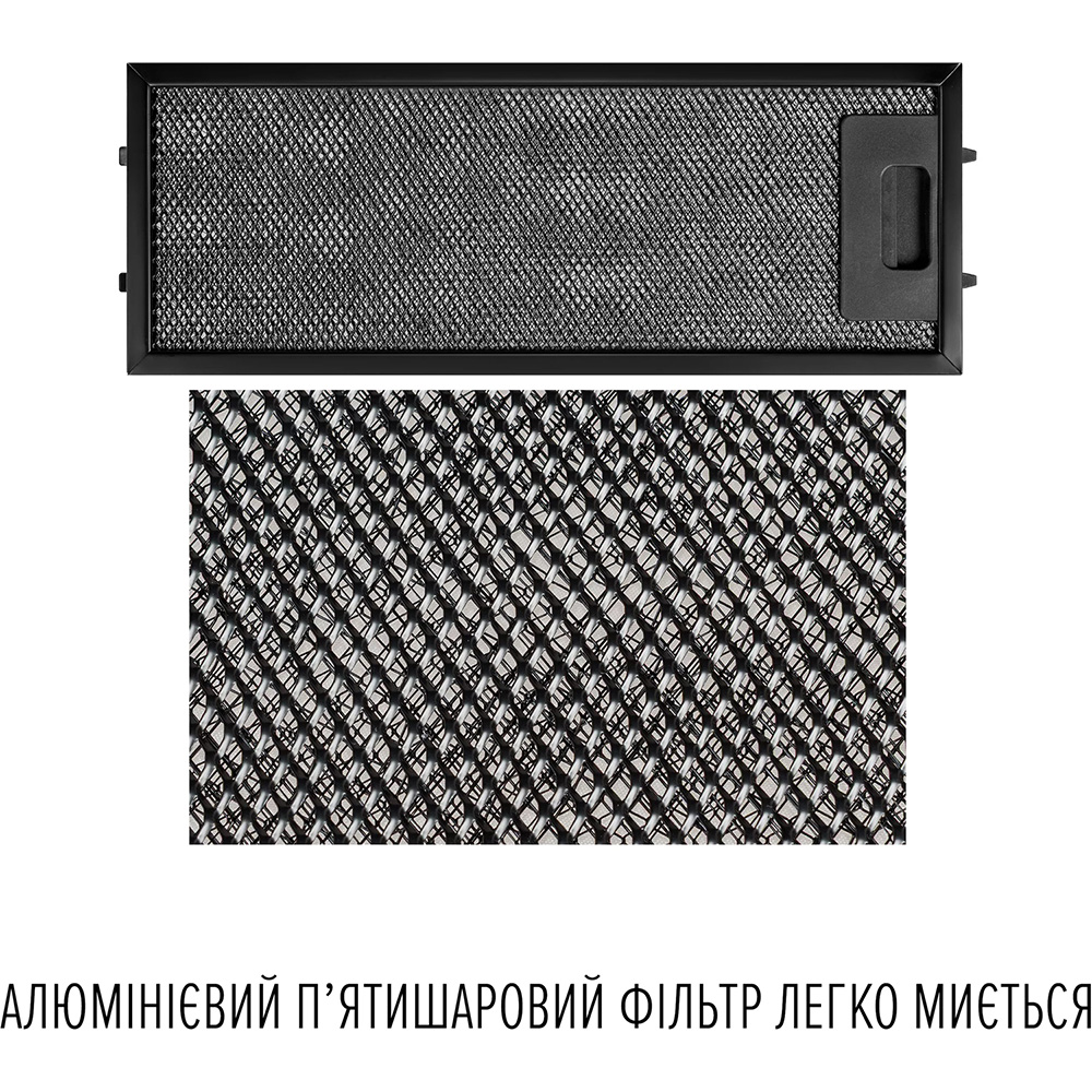 Огляд Витяжка PERFELLI Design Filini 6 Nero
