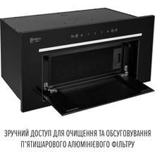 Витяжка PERFELLI Design Filini 6 Nero