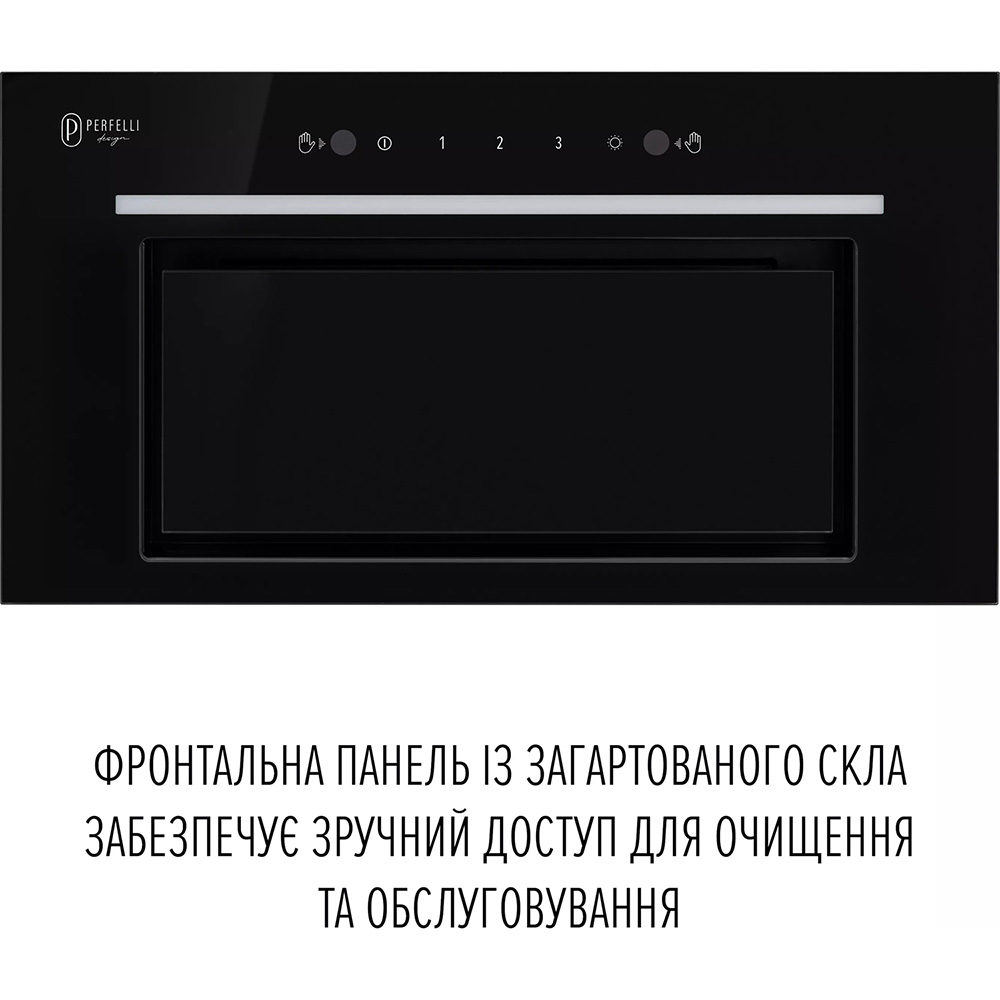 Витяжка PERFELLI Design Filini 6 Nero Діаметр повітропровода 150
