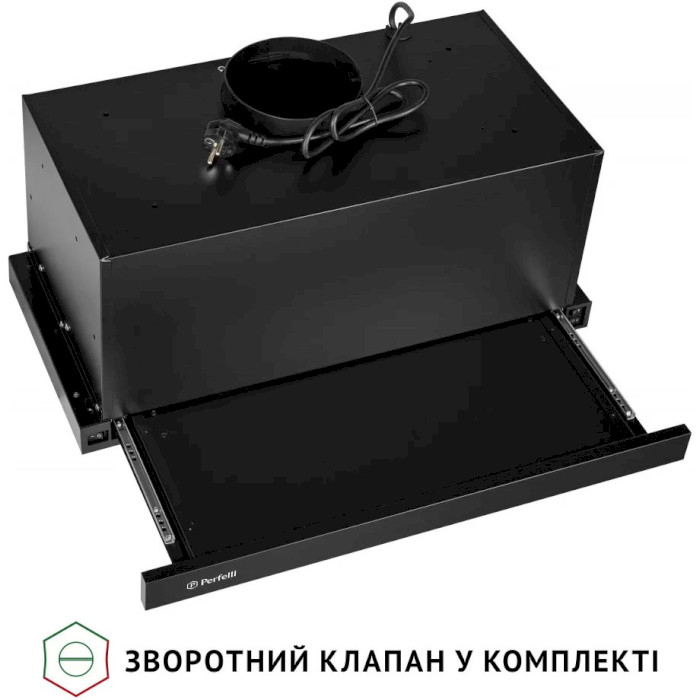 Зображення Витяжка PERFELLI ISEO 6PMF NERO