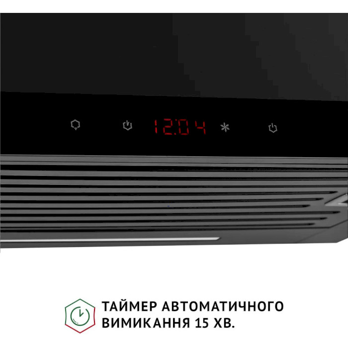 Вытяжка PERFELLI ISEO 6PSF NERO Режим работы циркуляция