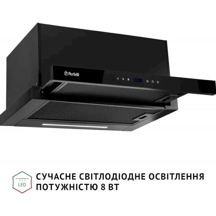 Фото Витяжка PERFELLI ISEO 6PWB NERO