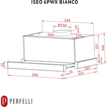 Витяжка PERFELLI ISEO 6PWX BIANCO