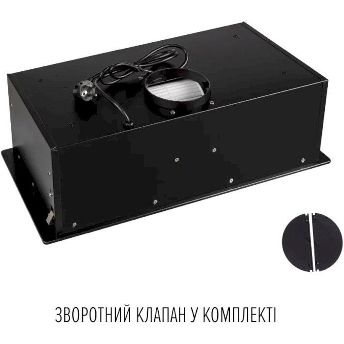 Огляд Витяжка PERFELLI NUOVA 6JWRB NERO