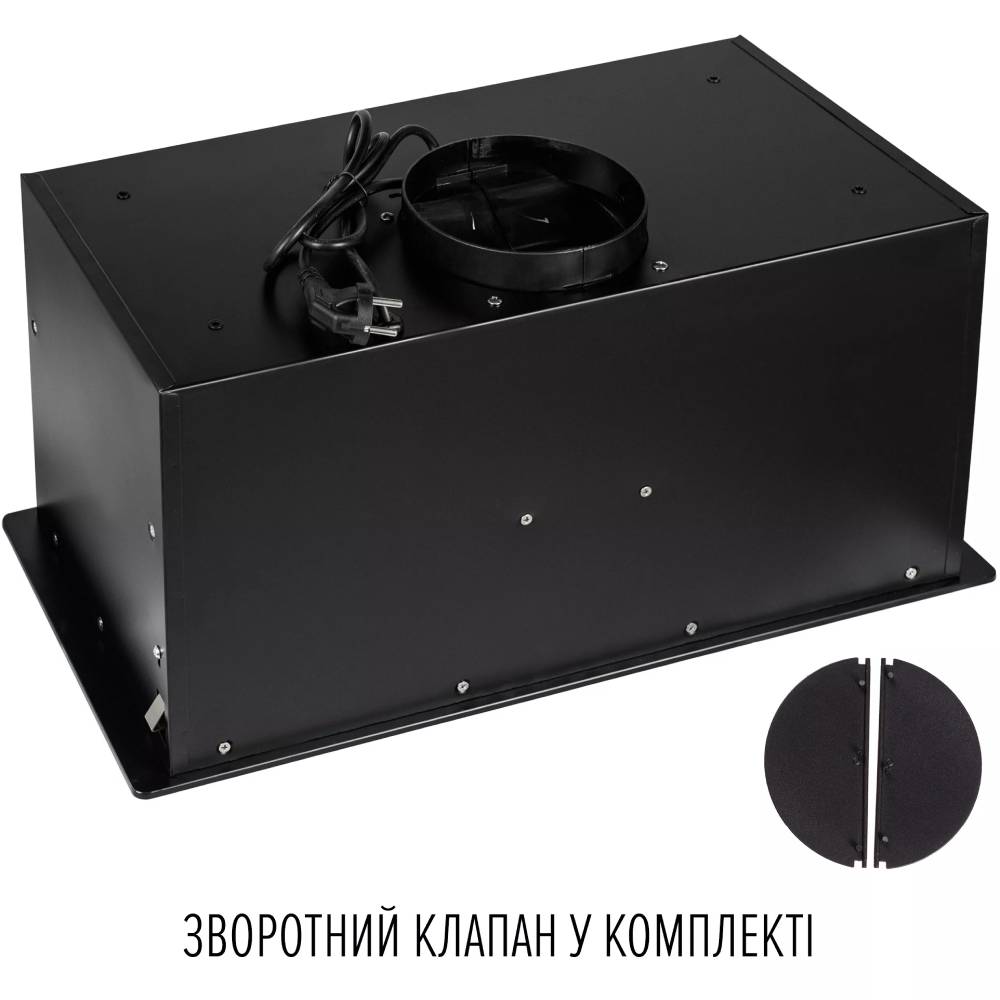 Огляд Витяжка PERFELLI NUOVA 6QWRB NERO SILENZIO