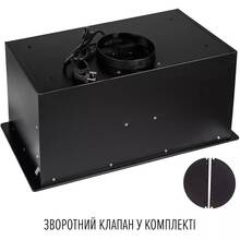 Витяжка PERFELLI NUOVA 6QWRB NERO SILENZIO