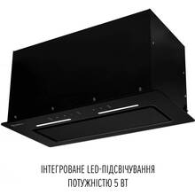 Витяжка PERFELLI NUOVA 6QWRB NERO SILENZIO