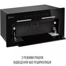Витяжка PERFELLI NUOVA 6QWRB NERO SILENZIO