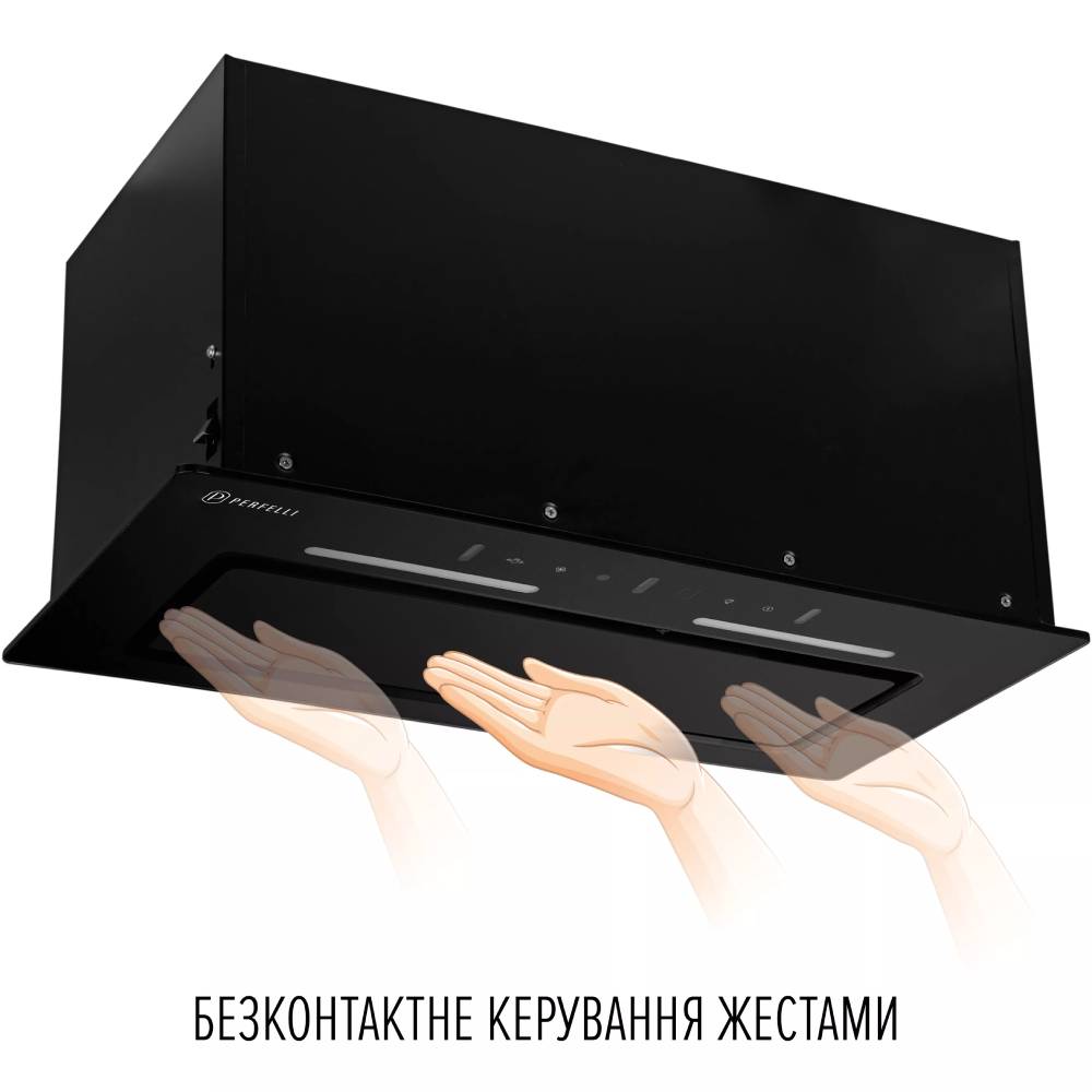 Витяжка PERFELLI NUOVA 6QWRB NERO SILENZIO Діаметр повітропровода 150