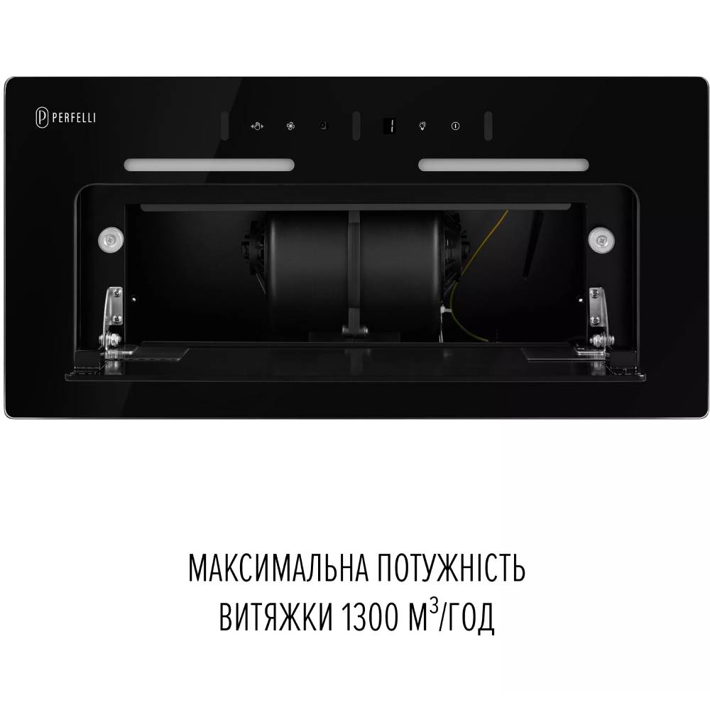 Зображення Витяжка PERFELLI NUOVA 6QWRB NERO SILENZIO