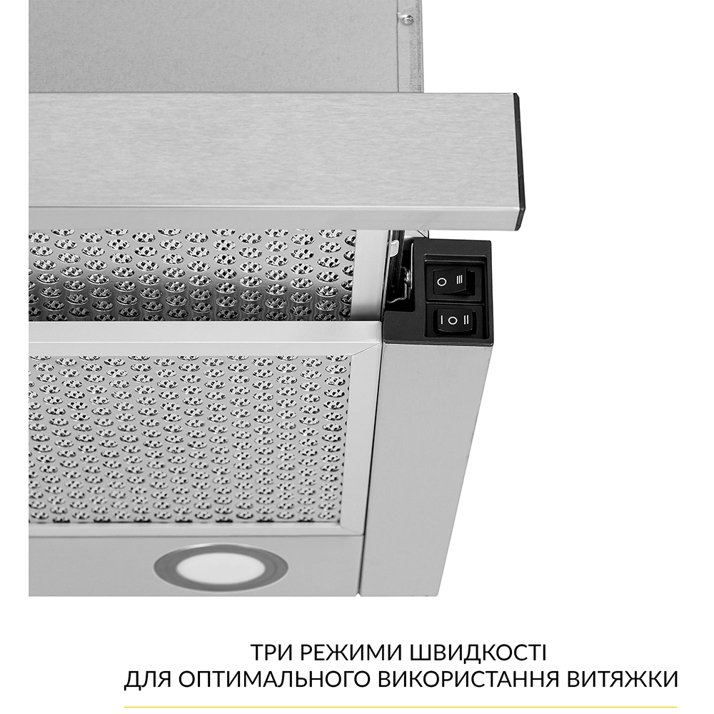 Зовнішній вигляд Витяжка WEILOR WT 65 SS