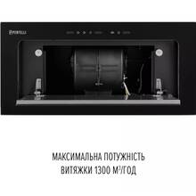 Витяжка PERFELLI DESIGN VISION 6 NERO SILENZIO