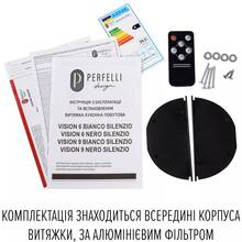 Витяжка PERFELLI DESIGN VISION 6 NERO SILENZIO