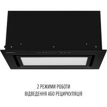 Витяжка PERFELLI DESIGN VISION 6 NERO SILENZIO