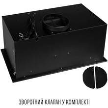 Витяжка PERFELLI DESIGN VISION 6 NERO SILENZIO