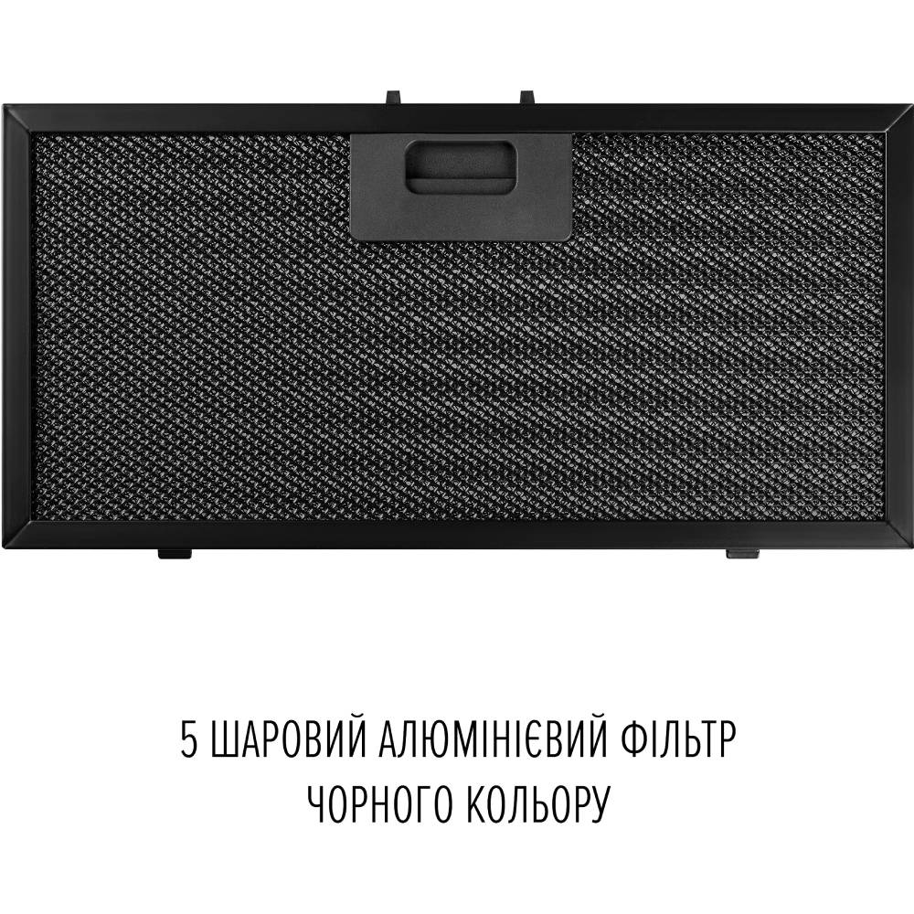 Фото 14 Витяжка PERFELLI DESIGN VISION 6 NERO SILENZIO