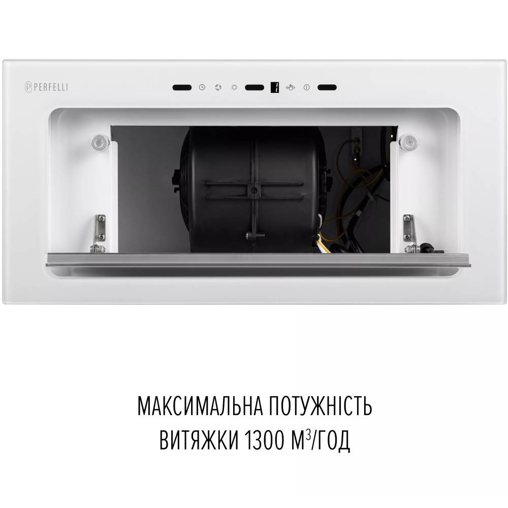 Зображення Витяжка PERFELLI DESIGN VISION 6 BIANCO SILENZIO