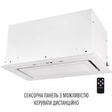Витяжка PERFELLI DESIGN VISION 6 BIANCO SILENZIO