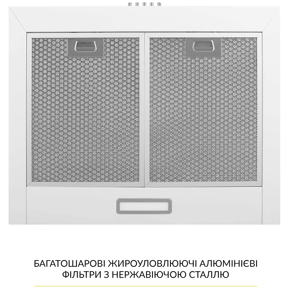 Зовнішній вигляд Витяжка WEILOR WK 63 WH