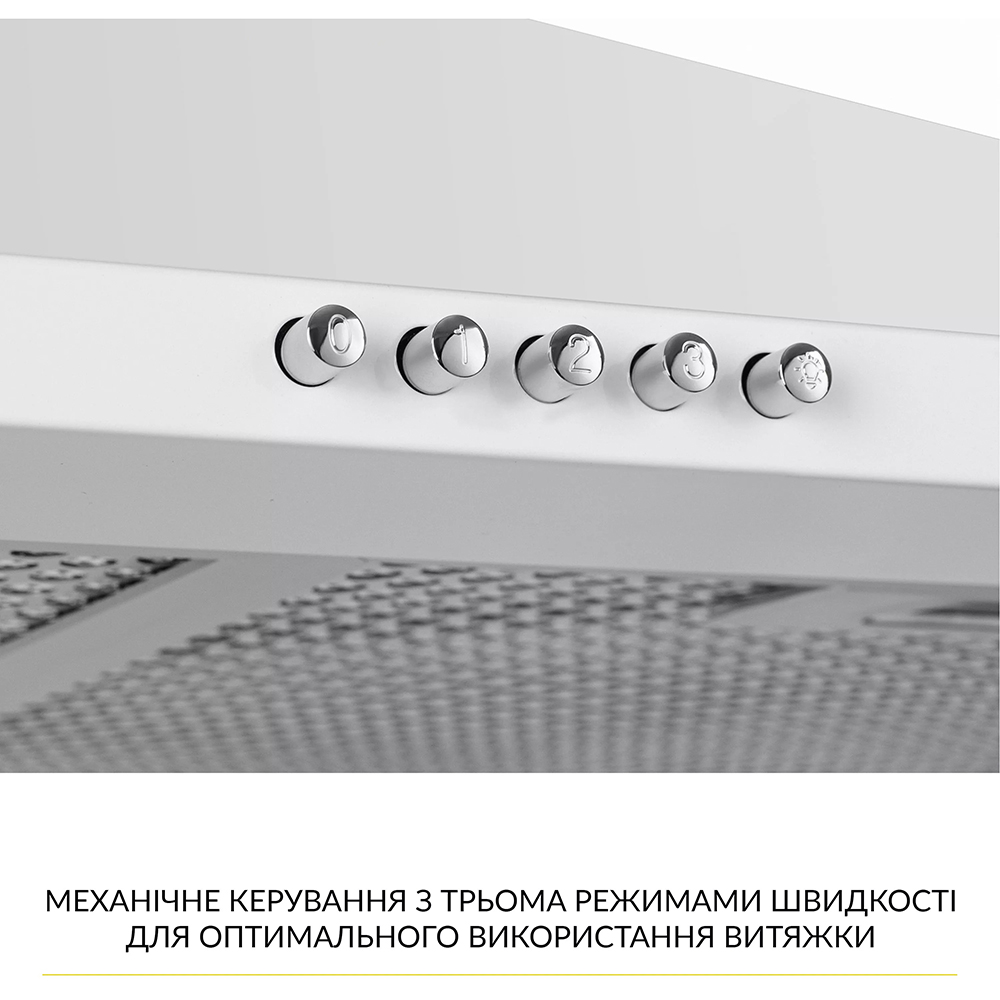 Витяжка WEILOR WK 63 WH Тип купольна