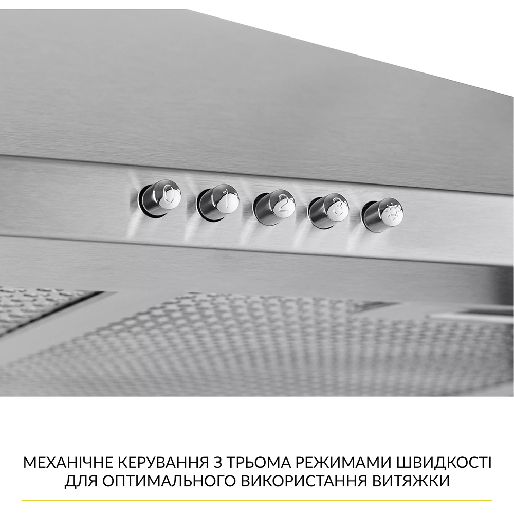 Вытяжка WEILOR WK 65 SS Тип купольная