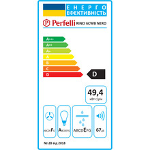 Витяжка PERFELLI RINCI 6CWB NERO