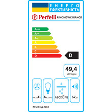 Вытяжка PERFELLI RINCI 6CWX BIANCO