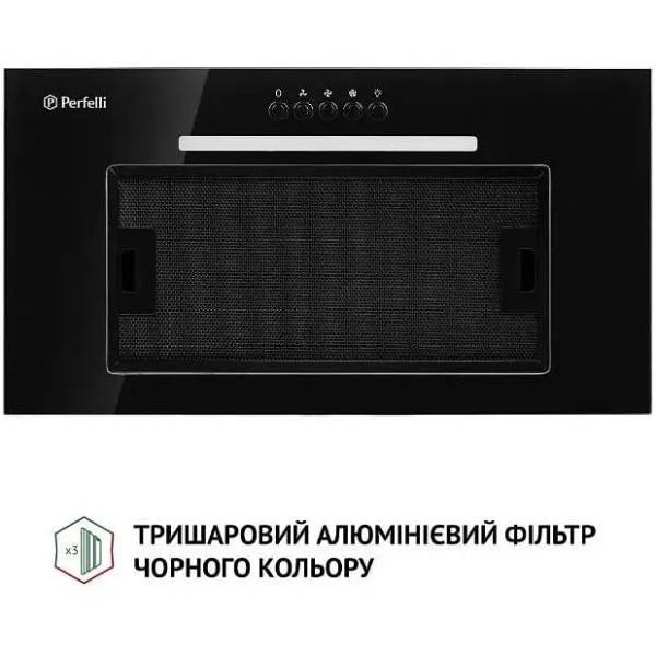 Внешний вид Вытяжка PERFELLI BI 5256 BL 700 LED