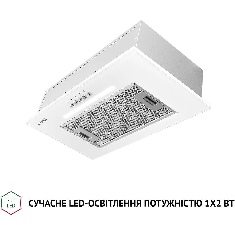 Витяжка PERFELLI BI 5256 WH 700 LED Діаметр повітропровода 120