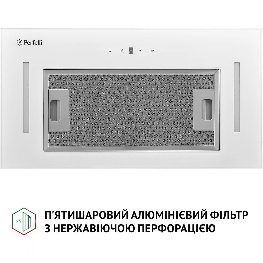 Вытяжка PERFELLI BIS 5884 WH 1200 LED Тип встраиваемая
