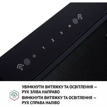 Вытяжка PERFELLI BIS 58844 BL 1200 LED