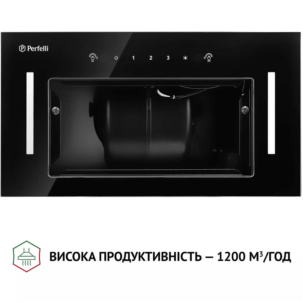 Внешний вид Вытяжка PERFELLI BIS 58844 BL 1200 LED