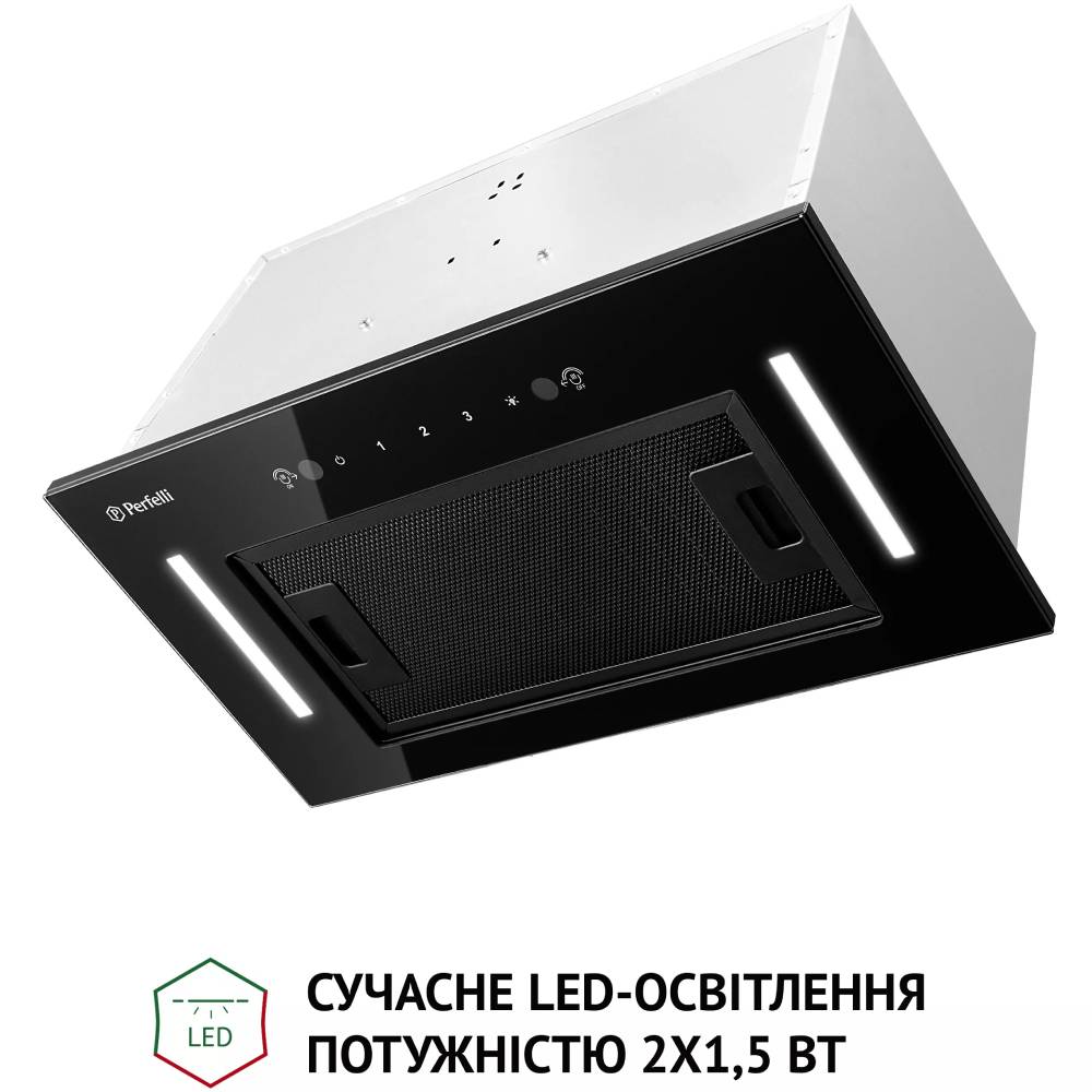 Вытяжка PERFELLI BIS 58844 BL 1200 LED Тип встраиваемая