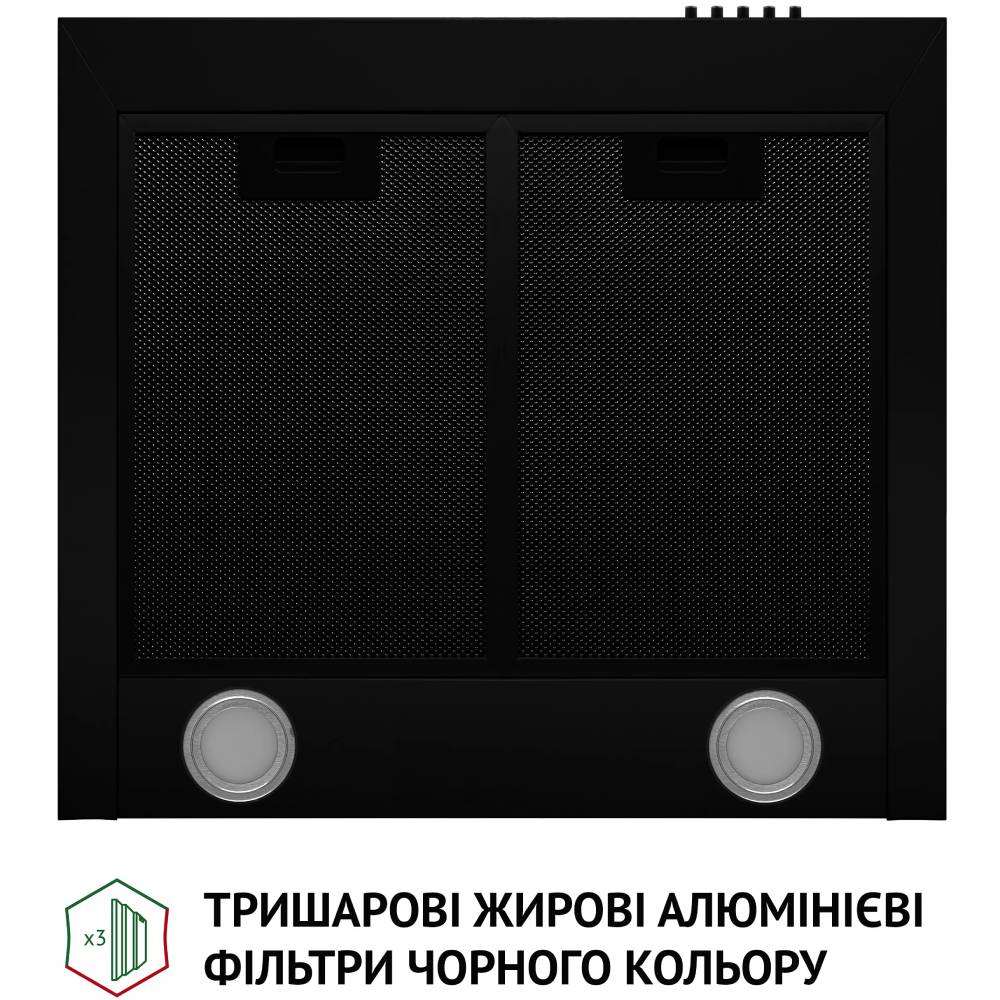 Витяжка PERFELLI K 5210 BL 700 LED Тип купольна