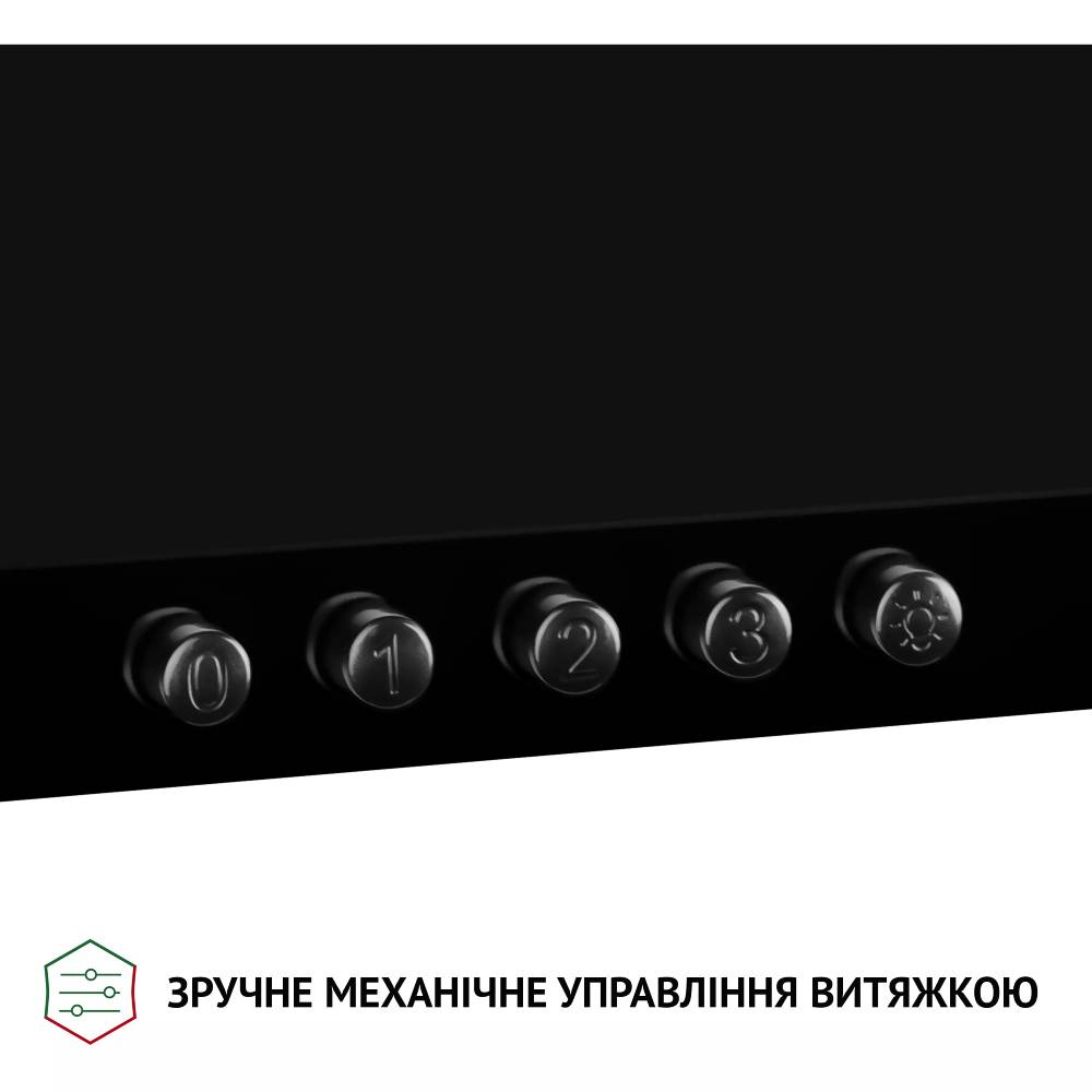 Витяжка PERFELLI K 5210 BL 700 LED Діаметр повітропровода 150