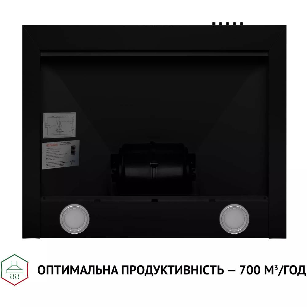 Внешний вид Вытяжка PERFELLI K 6210 BL 700 LED