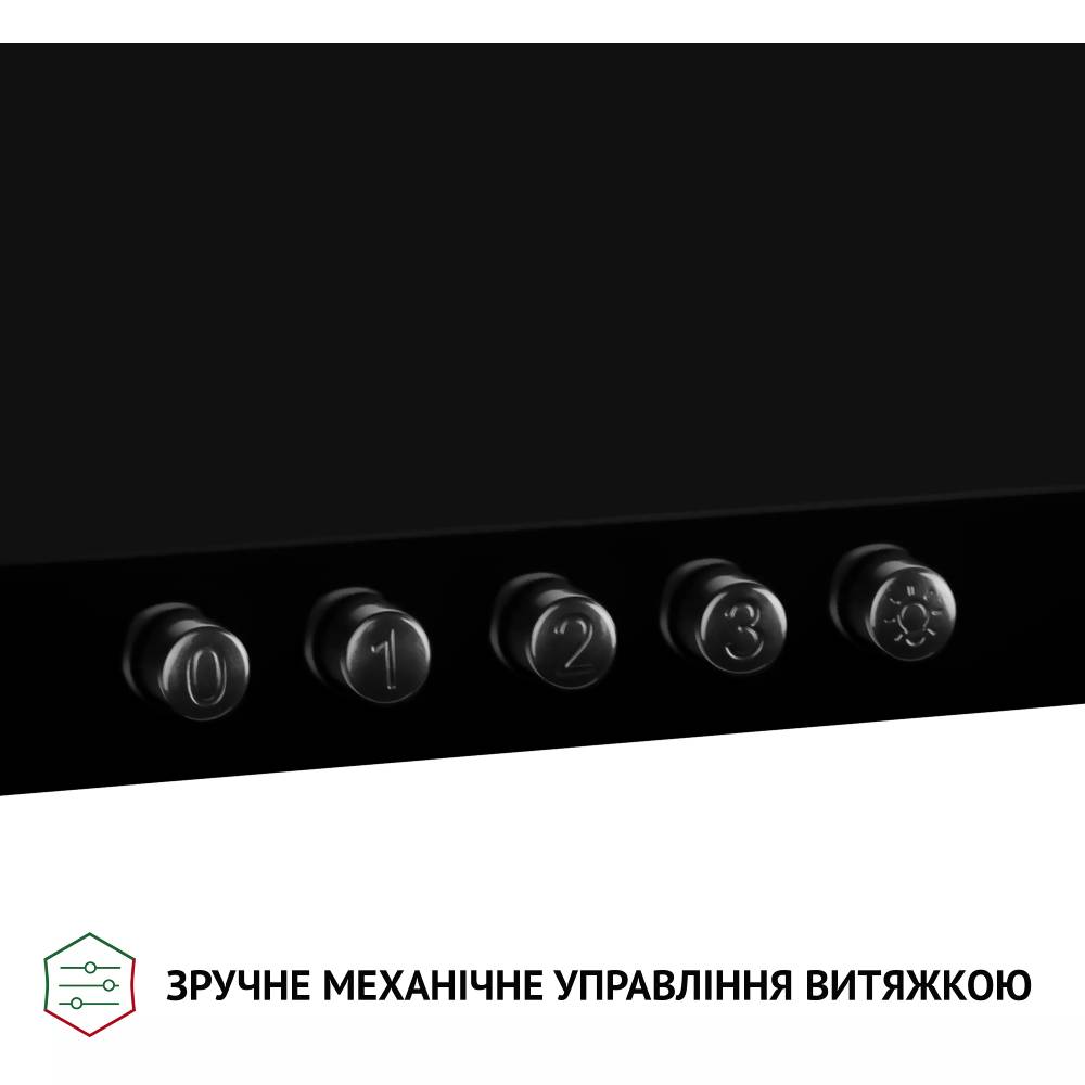 Вытяжка PERFELLI K 6210 BL 700 LED Тип купольная