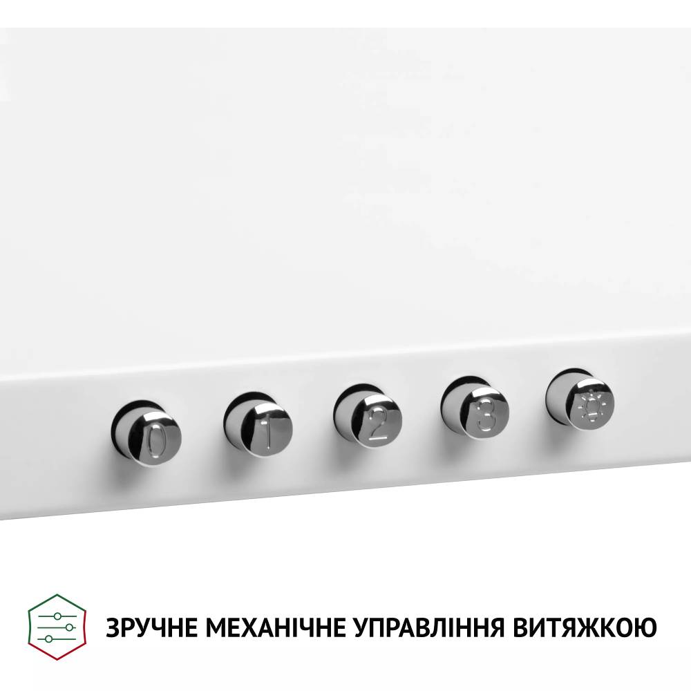 Вытяжка PERFELLI K 6210 WH 700 LED Тип купольная